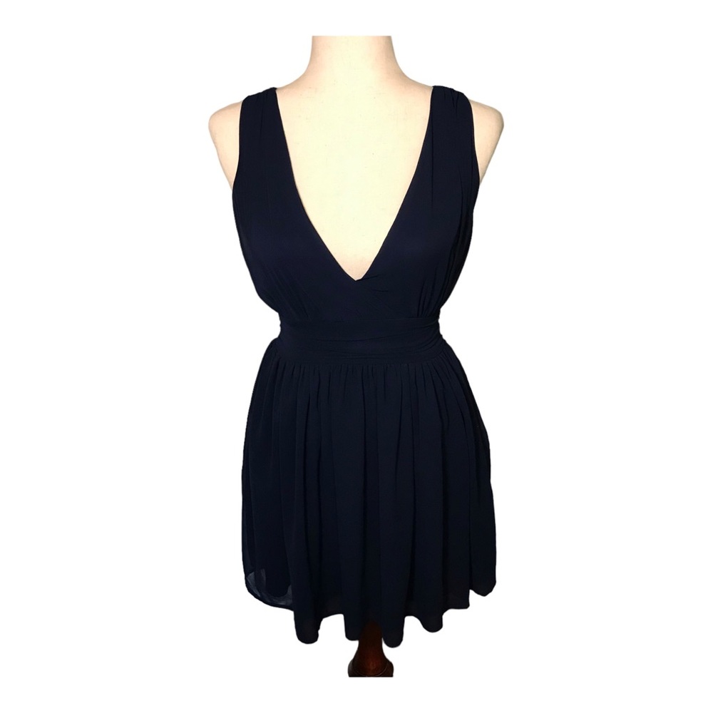 Charlotte Russe Navy Mini Dress